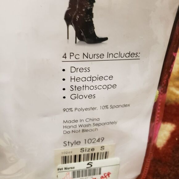 7 til Midnight Vet Nurse Costume size Small - Picture 3 of 4